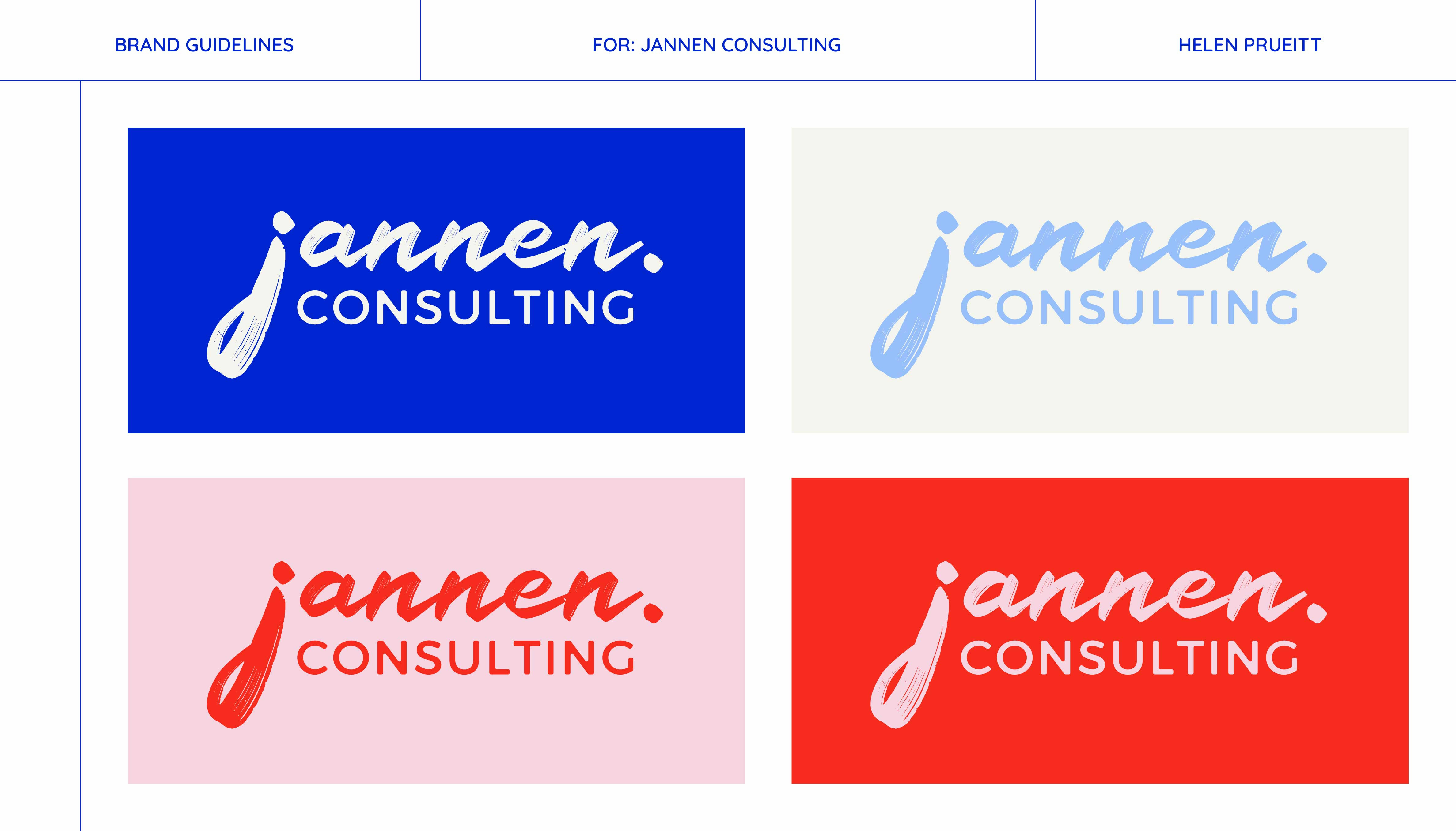 Logotype color applications